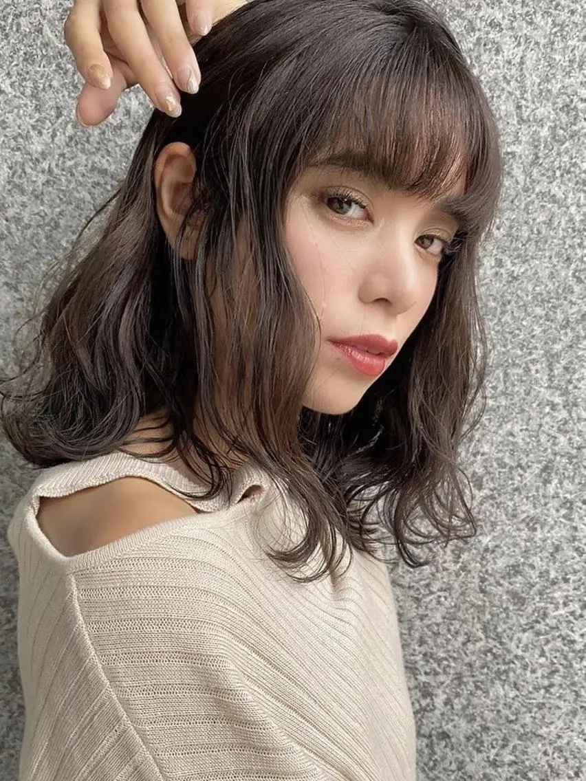 ミディアム AVANCE. 広島本通店のヘアスタイル