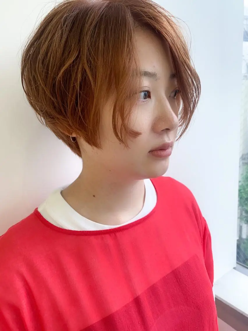ショート 💜ショート💜 ウルフ、ボブ二色亜美のヘアスタイル