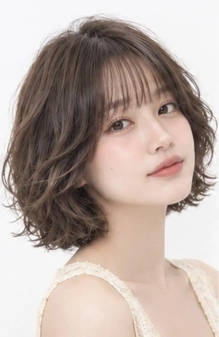 ミディアム カラー パーマ カット ヘアカラー パーマ ダメージレス コバヤシ　ヒロヒトのその他イメージ