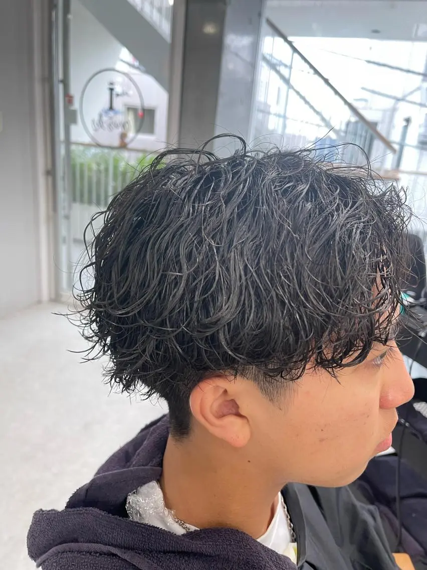 メンズ バレイヤージュ特化/ アキラのヘアスタイル