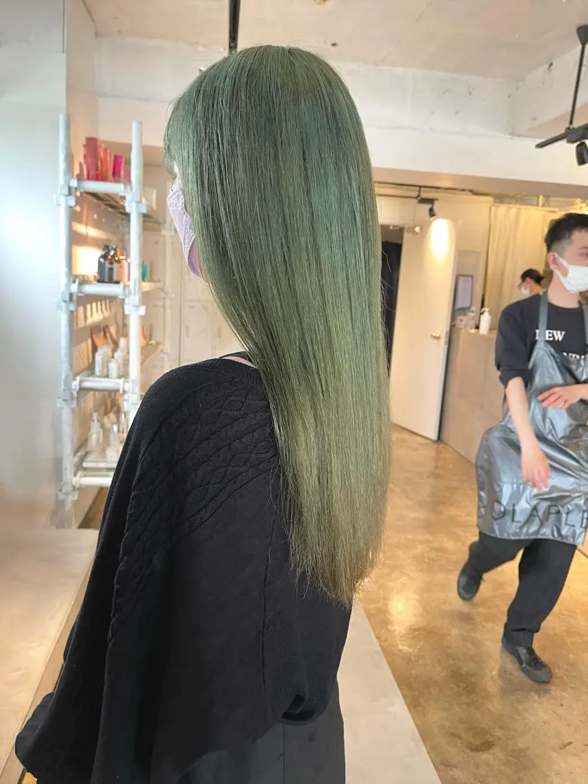 ロング 外国人風カラー ハイライト レイヤーカット 似合わせカット ウルフカット ヘアカラー メンズケアブリーチ 特化🔥村田のヘアスタイル