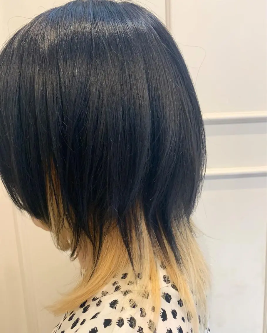 ミディアム カラー イエローカラー 🫟Blanco🫟 Color&Careのヘアスタイル