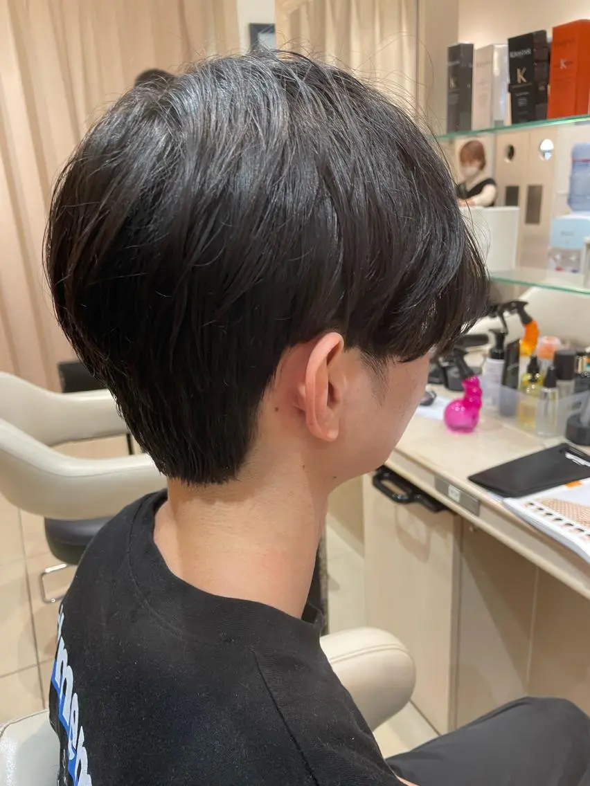 ショート メンズ カット 韓国ヘアメイク🎀/ 縮毛矯正✨山本媛香のヘアスタイル