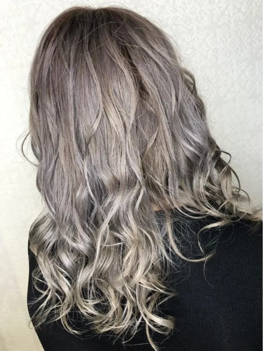 セミロング 原田 龍之介のヘアスタイル