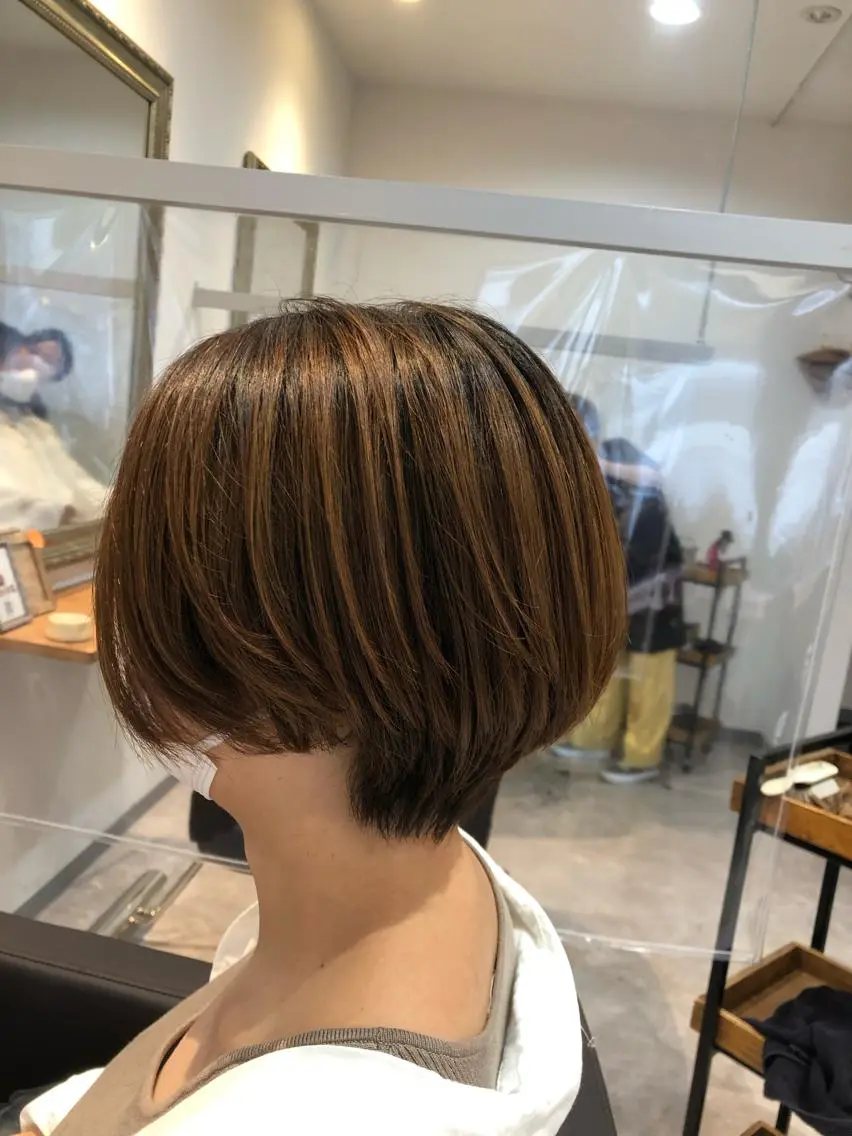 ショート ショートヘア 山本 佳奈のヘアスタイル
