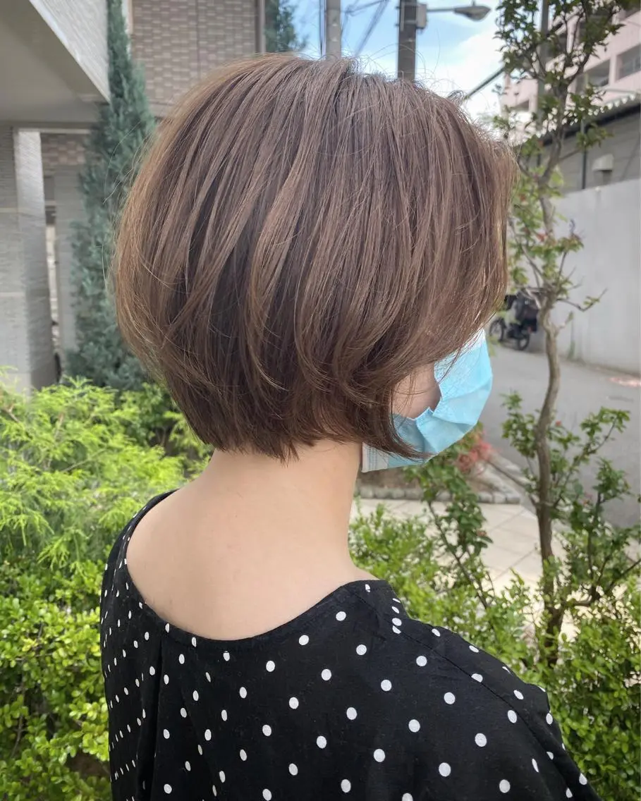 ショート ヘアカラー トップスタイリスト/ アユミのヘアスタイル