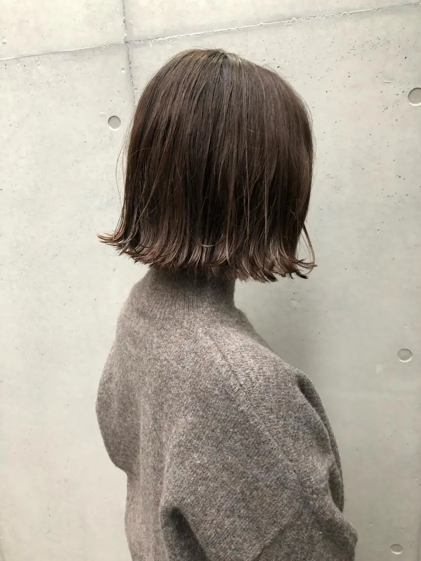 ショート パーマ カット ロングパーマ木村 ボブパーマのヘアスタイル
