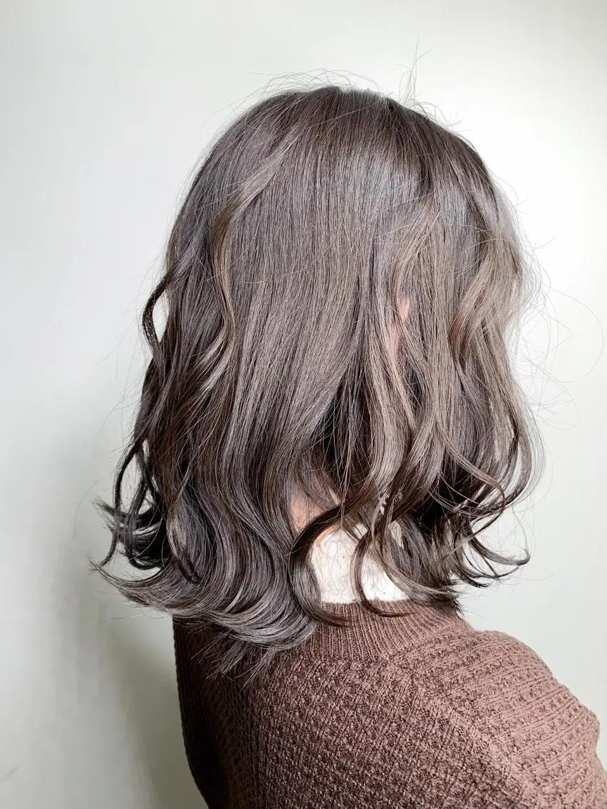 セミロング カラー パーマ ヘアアレンジ メンズ キッズ ネイル マツエク・マツパ 学生(メンズ向け) 学生 ヘアカラー トリートメント 新宿駅近♡友達とOK 🦋W -ワット -のヘアスタイル