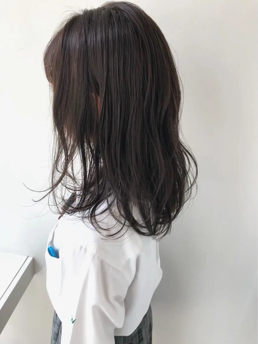 セミロング カット ヘアカラー トリートメント RYOMA/ 似合わせ🎧🤍のヘアスタイル