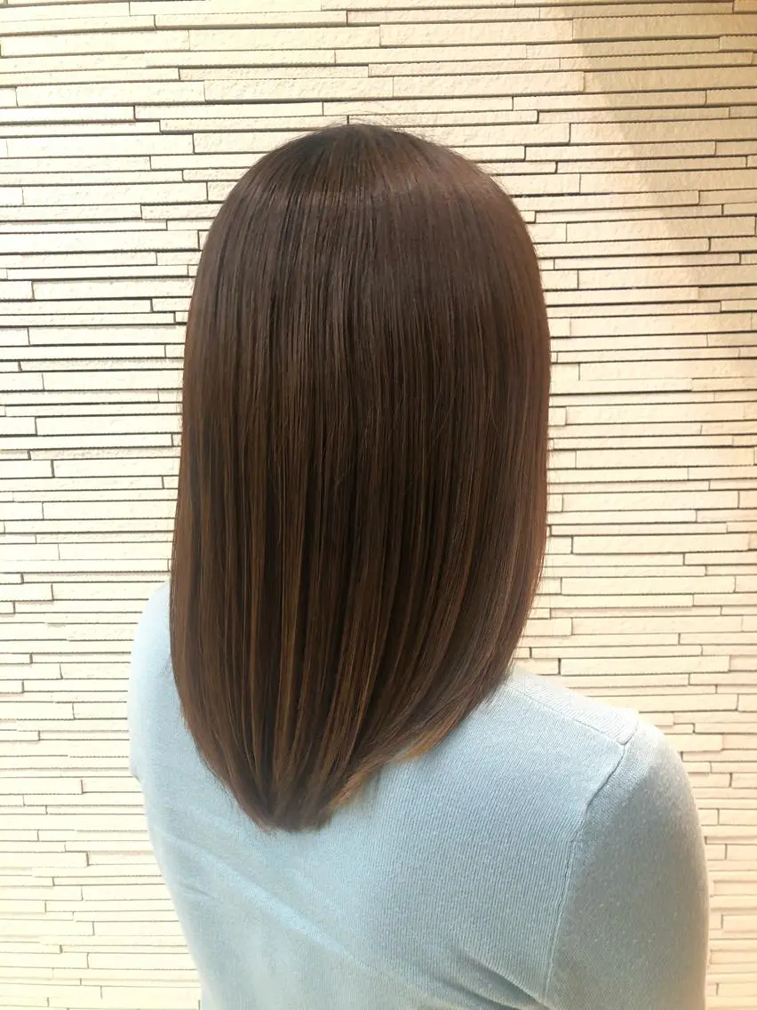ミディアム カット ヘアカラー ♦️モテ髪創作者 SUGA♦️のヘアスタイル