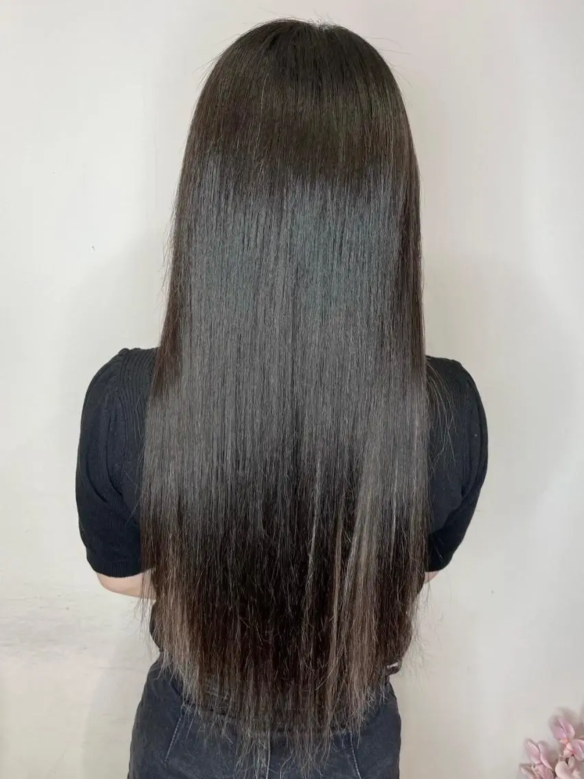ロング カラー ヘアアレンジ シールエクステ バレイヤージュ ブリーチ ケアブリーチ ダブルカラー MISA ミサのヘアスタイル