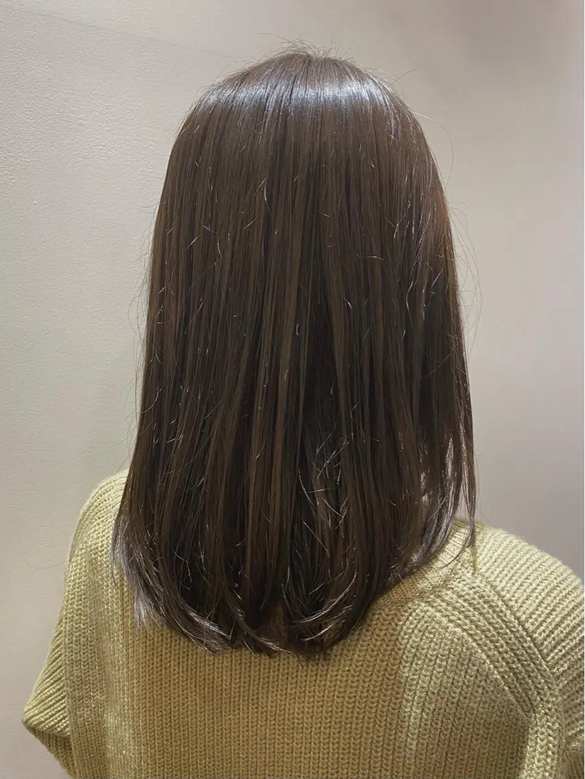 ミディアム カラー 門崎未依/レイヤー/ メンズカット🪿🌼のヘアスタイル