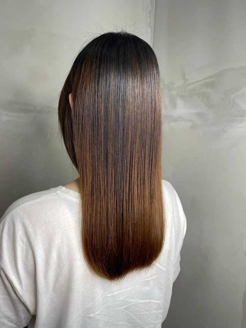 パーマ 益 佑夏のヘアスタイル