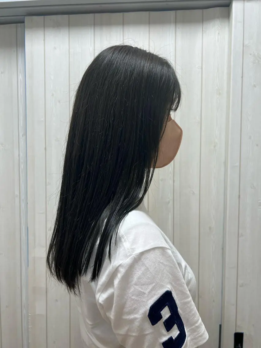 ロング あおい/透明感 ハイトーン 似合わせのヘアスタイル