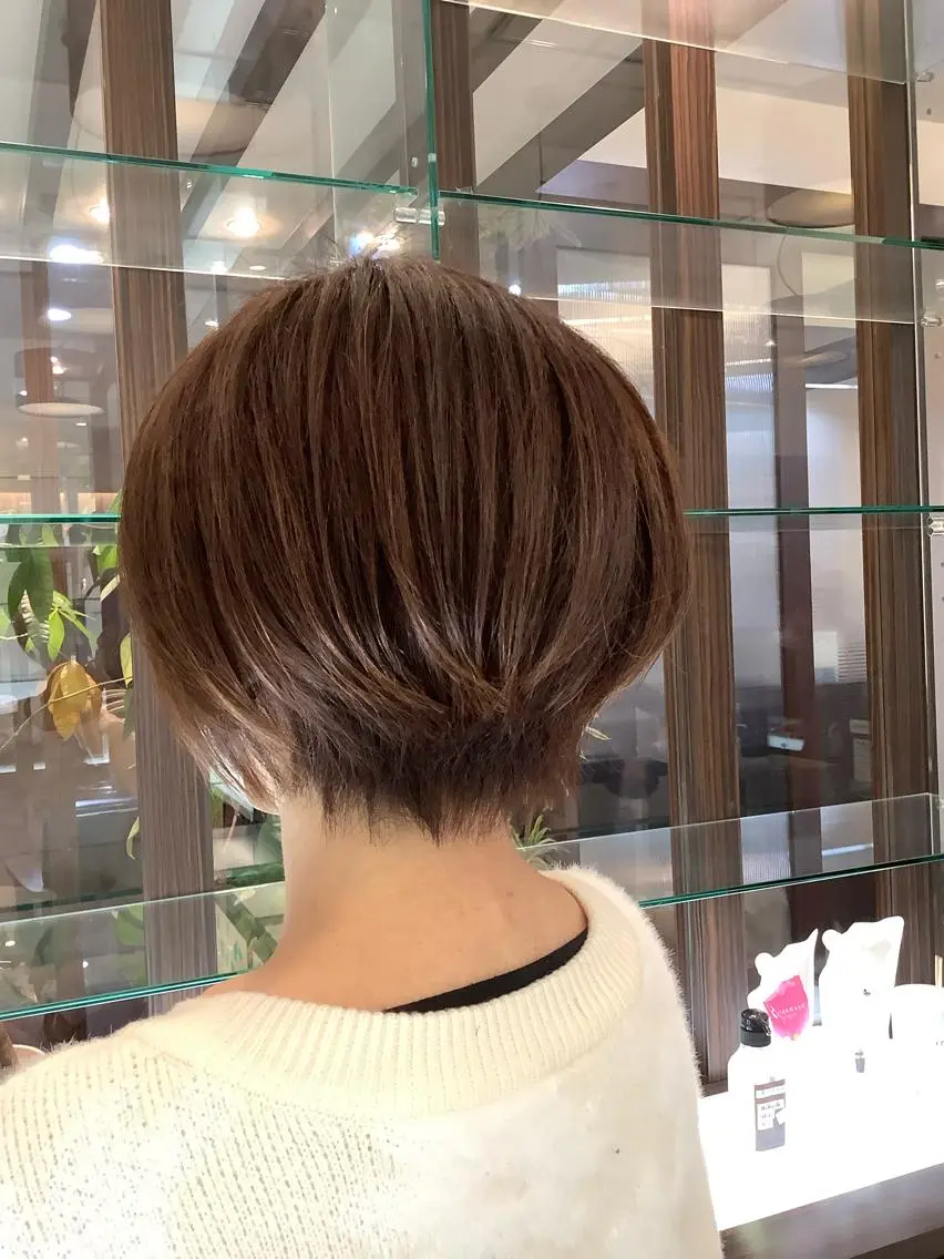 ショート 鈴木 千恵子のヘアスタイル