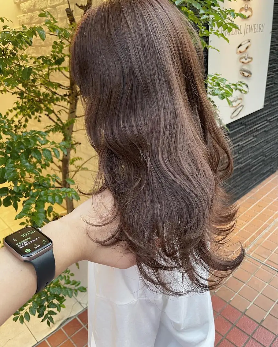 ミディアム 塚本 征也のヘアスタイル