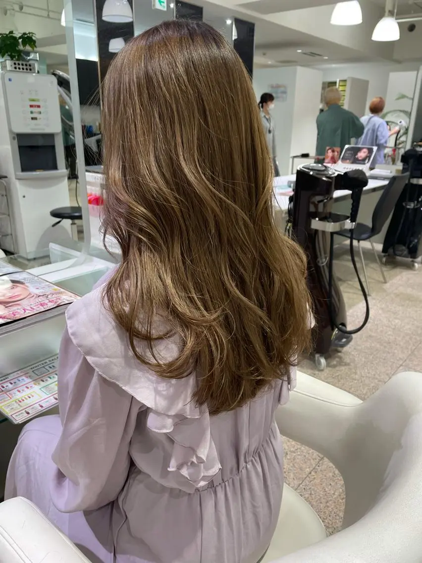ロング 似合わせカット 迫留由弥のヘアスタイル