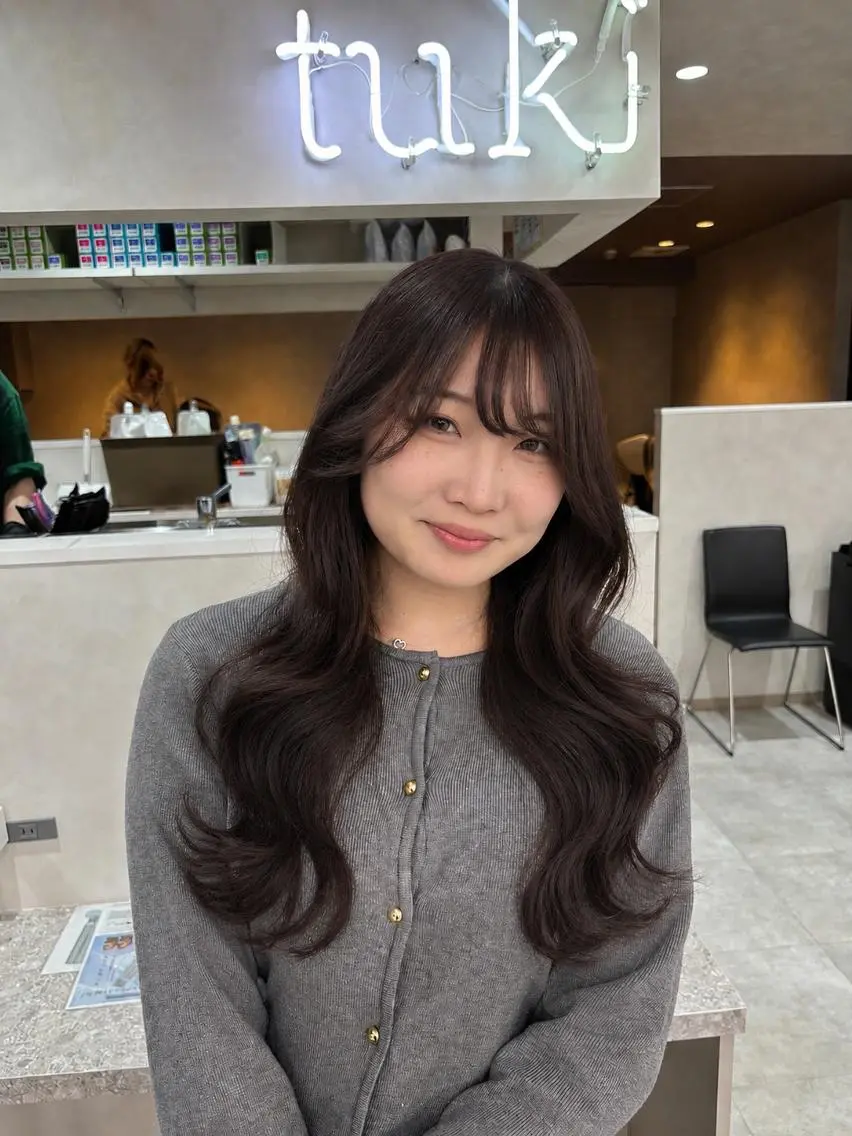 ロング カラー ロング 透明感×ダブルカラ ーHarusa🎀のヘアスタイル