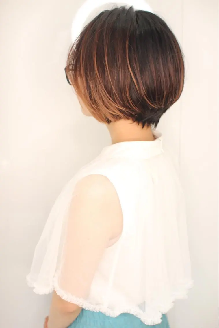 ショート ボブ onishi yoshinaoのヘアスタイル