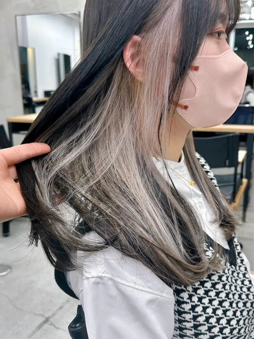 カラー カット ヘアカラー トリートメント ブリーチダブルカラー 【koide】のヘアスタイル