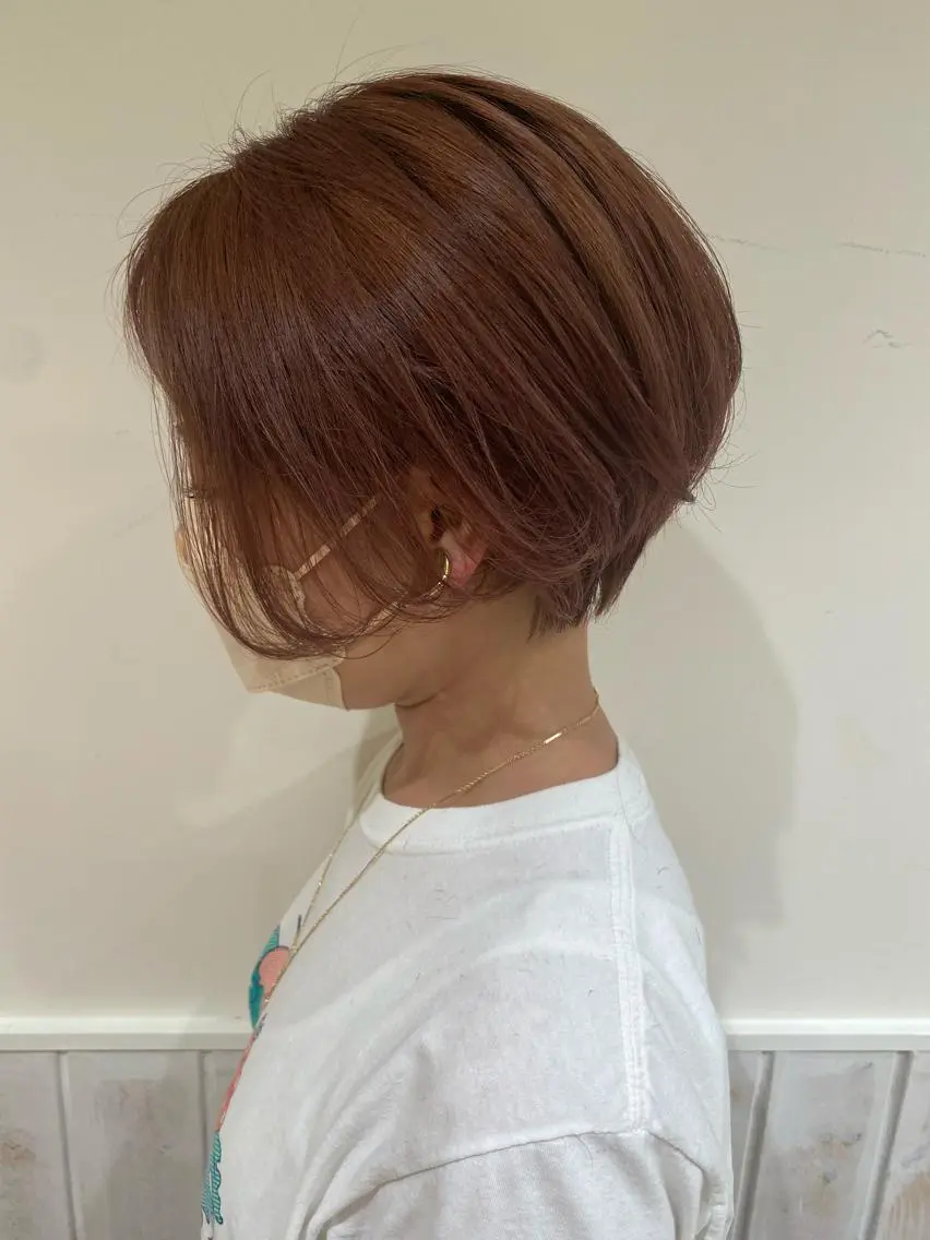 ショート カラー ✨店長 鈴木輝✨のヘアスタイル