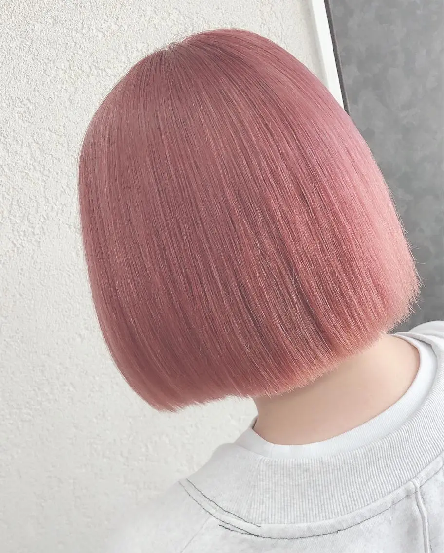 ショート カラー ブリーチ/髪質改善 店長　板垣智大のヘアスタイル