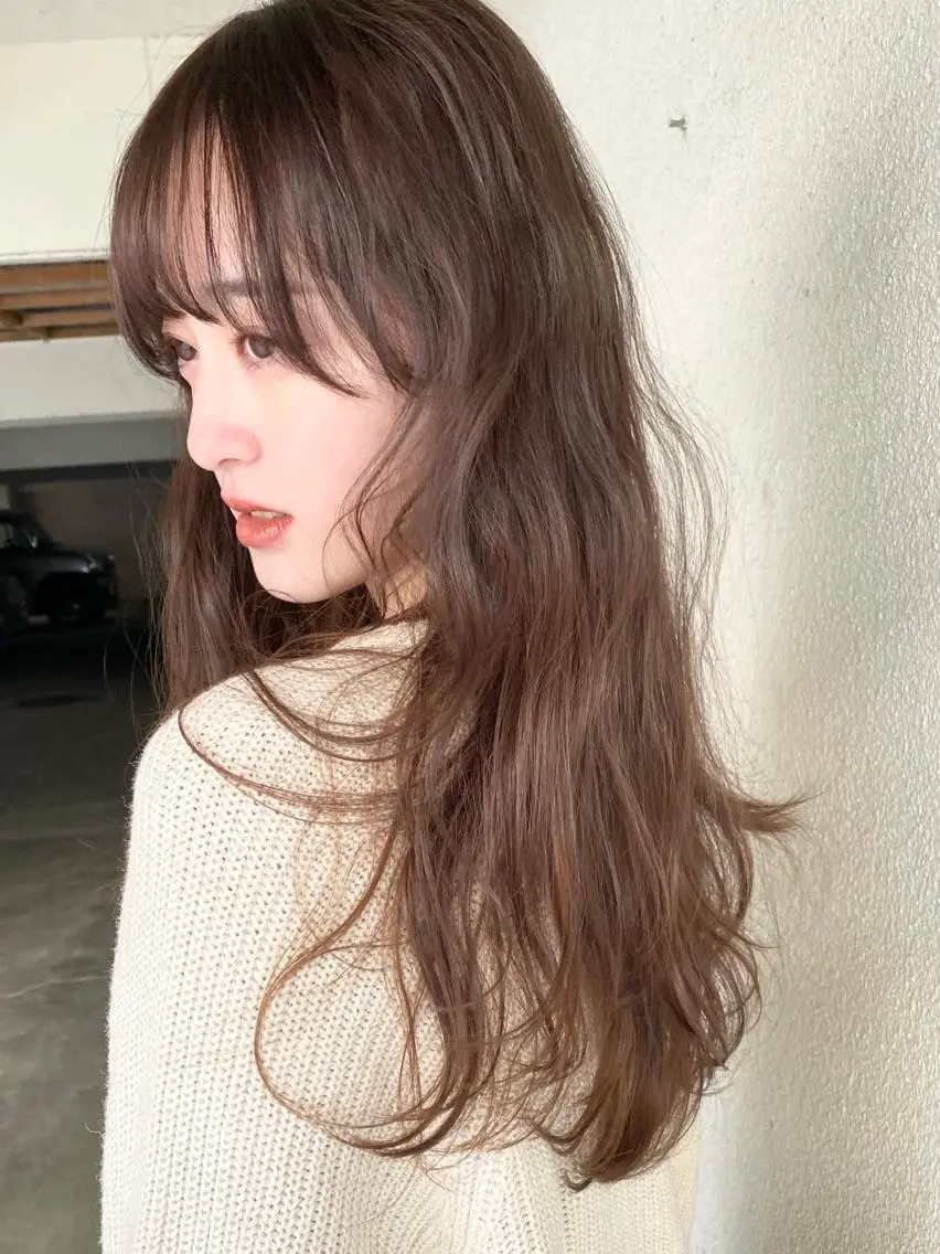 ロング カラー Pia ツボイ ケイタのヘアスタイル