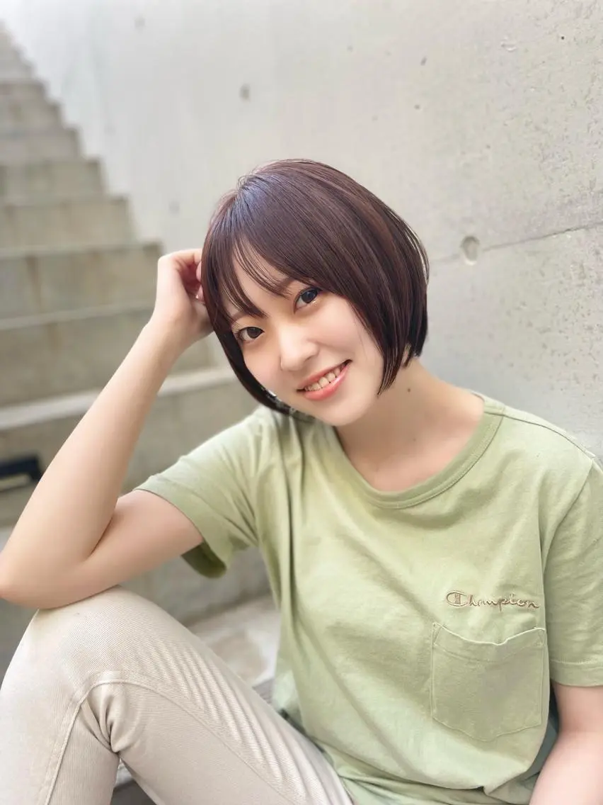 ショート ショートボブ ボブ ショートヘア 拓麿✂︎/ショート 専門×透明感カラーのヘアスタイル