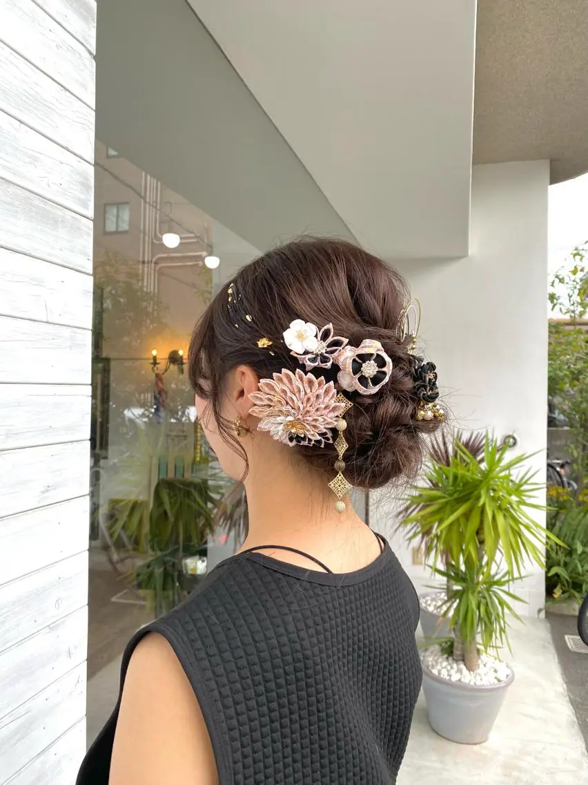 ヘアアレンジ 成人式 Seaby / 木上 綾菜のヘアスタイル