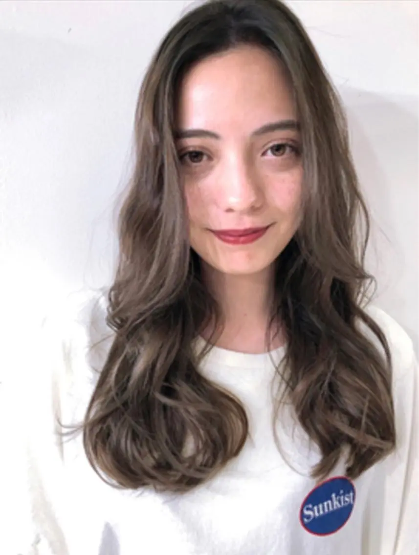 セミロング ヘアカラー ichikawa kaitoのヘアスタイル