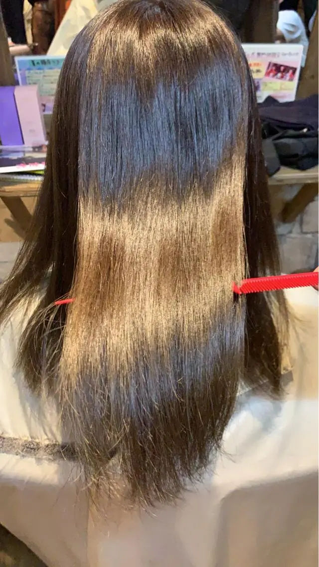 ミディアム 髪質改善JILL 桑原のヘアスタイル