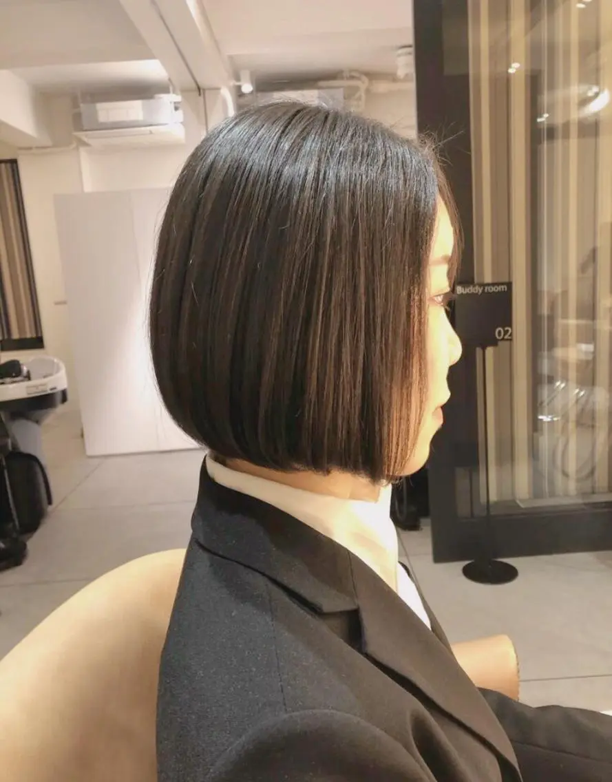 ショート ボブ 髪質改善特化 谷口祐綺のヘアスタイル