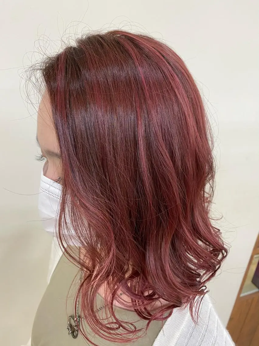 カラー SALOWIN栄 高須大貴のヘアスタイル