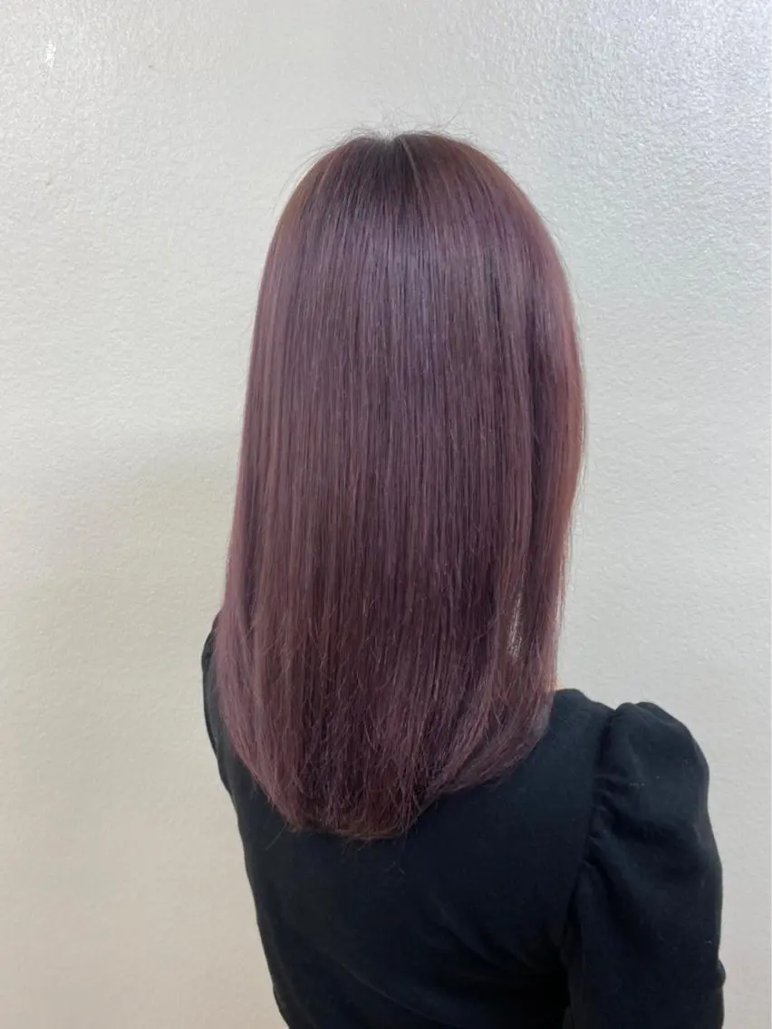 ミディアム カラー カット ヘアカラー トリートメント ヘッドスパ ヘアセット 🦋ハイトーンボブ ショート🦋トシキのヘアスタイル