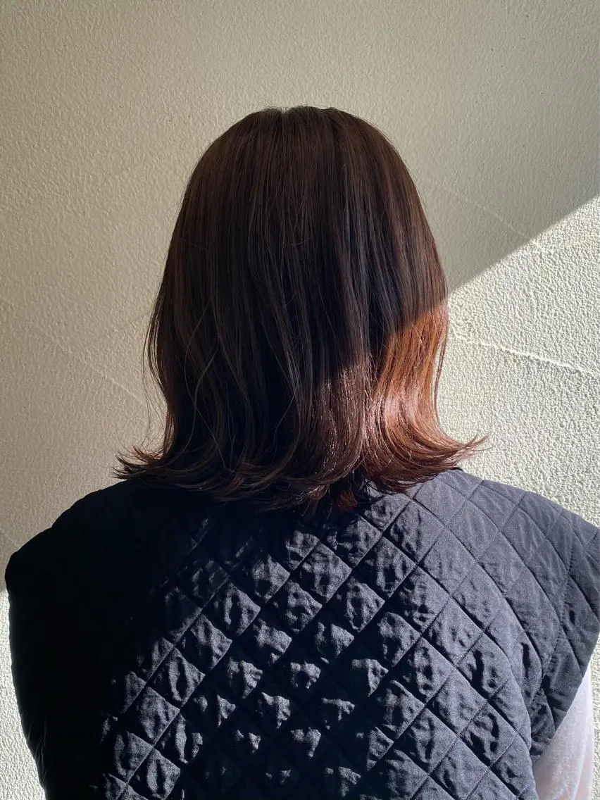 ショート カラー ブラウンカラー 透明感カラー ラベンダーカラー ラベンダーブラウン くびれヘア ヘアカラー トリートメント ハイトーン×似合わせ 🌱中川慎之介のヘアスタイル