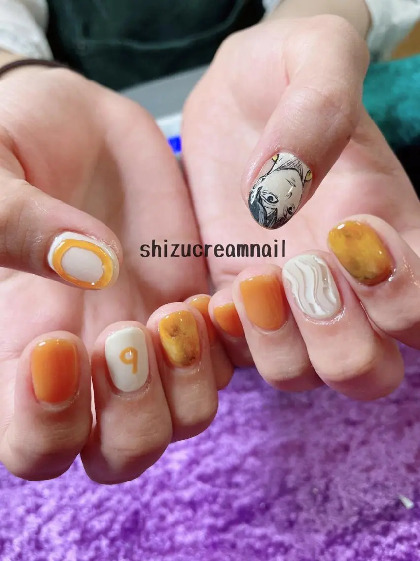 ネイル shizucream 痛デコネイル専門のネイルデザイン