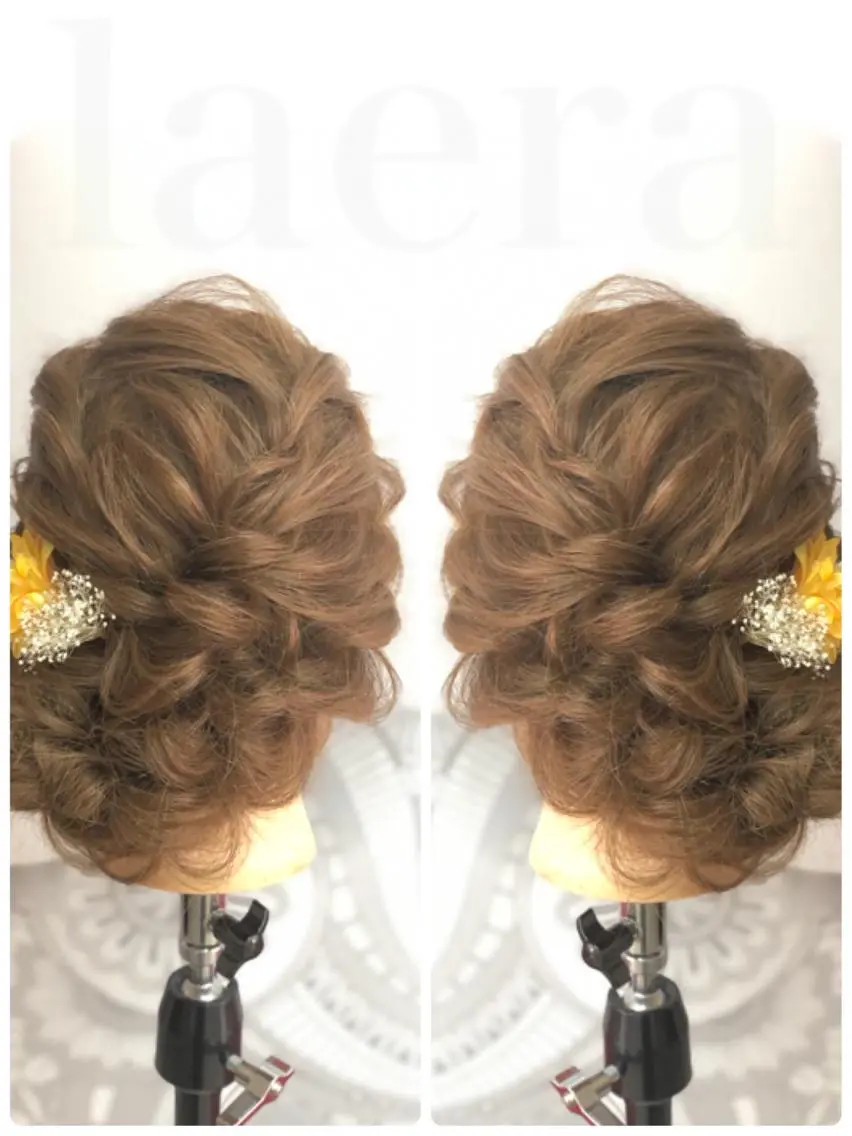 ヘアアレンジ laera.gtd SATOのヘアスタイル