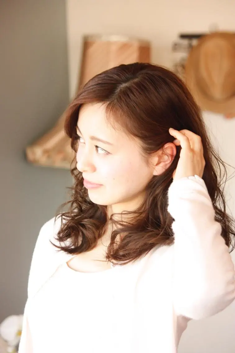ロング パーマ 伊勢崎/nap hair 栗原大輔のヘアスタイル