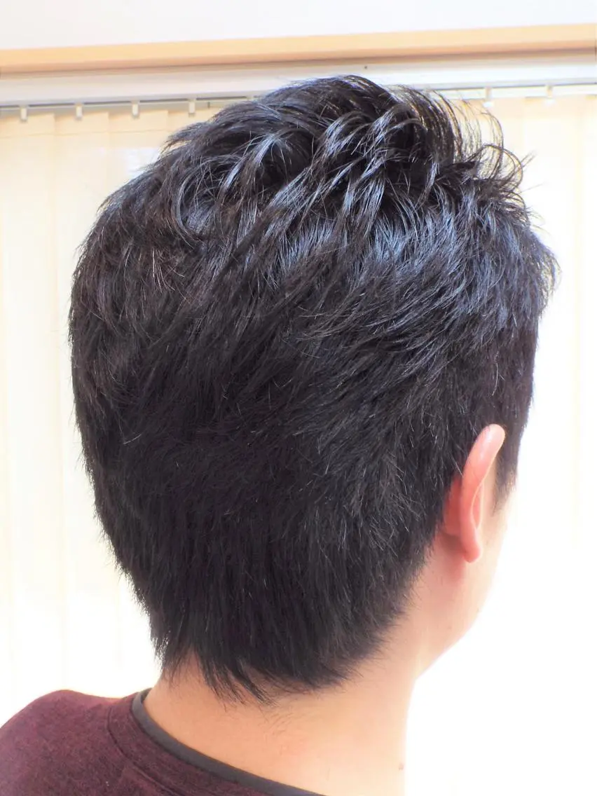 ショート メンズ メンズベリーショート ベリーショート ショートヘア カット ヘアカラー ヘッドスパ 山田 達也のヘアスタイル