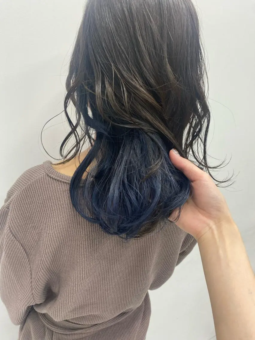 セミロング カラー ヒラノホナミ 🫧艶髪🫧髪質改善のヘアスタイル