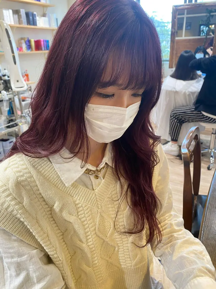 ロング niconail 🧣ayu 📍烏山のネイルデザイン