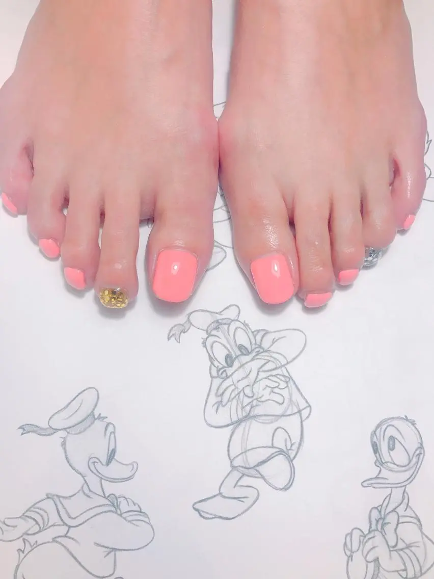 ネイル フットネイル ホログラムネイル owlnail /持込みデザイン専門のネイルデザイン