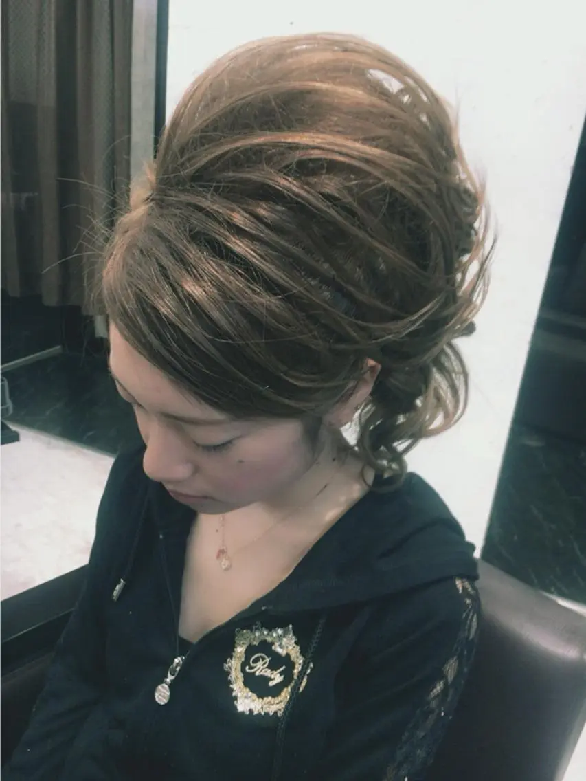 ショート ミディアム セミロング ロング ヘアアレンジ 成人式 UNDER vr 【アンダーバー】のヘアスタイル