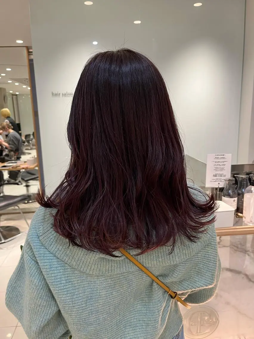 ミディアム カラー ヘアアレンジ 成人式 ベージュカラー ブリーチ ブラウンカラー ケアブリーチ stylist ◎RUKI.のヘアスタイル