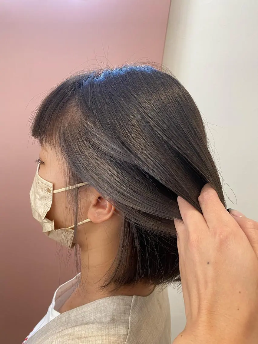 ショート カラー カット ヘアカラー トリートメント pep natsumiのヘアスタイル