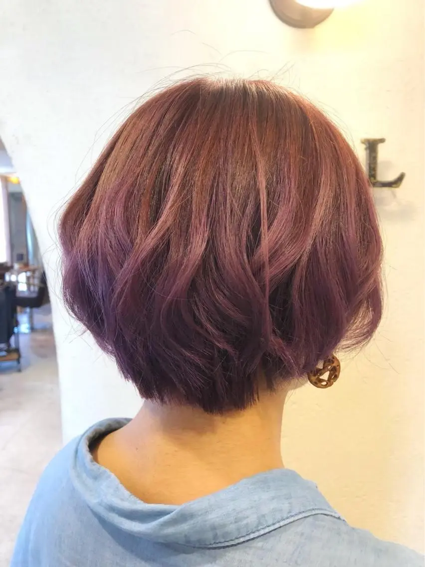 ショート カラー アディクシーカラー エドルカラー イルミナカラー トリートメント 髪質改善ヘアケア 艶髪特化/上田のヘアスタイル