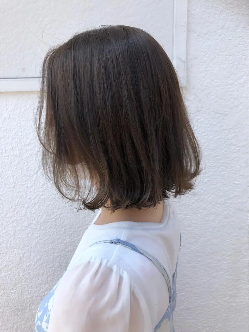 ショート アッシュ カット ヘアカラー トリートメント peige 斉藤✨大人ヘアー✨のヘアスタイル