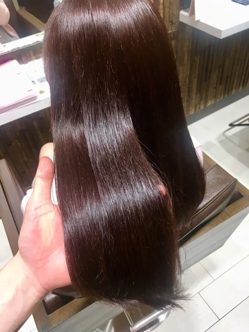 ロング カラー オーガニックカラー ロング 金丸 弘大✨のヘアスタイル