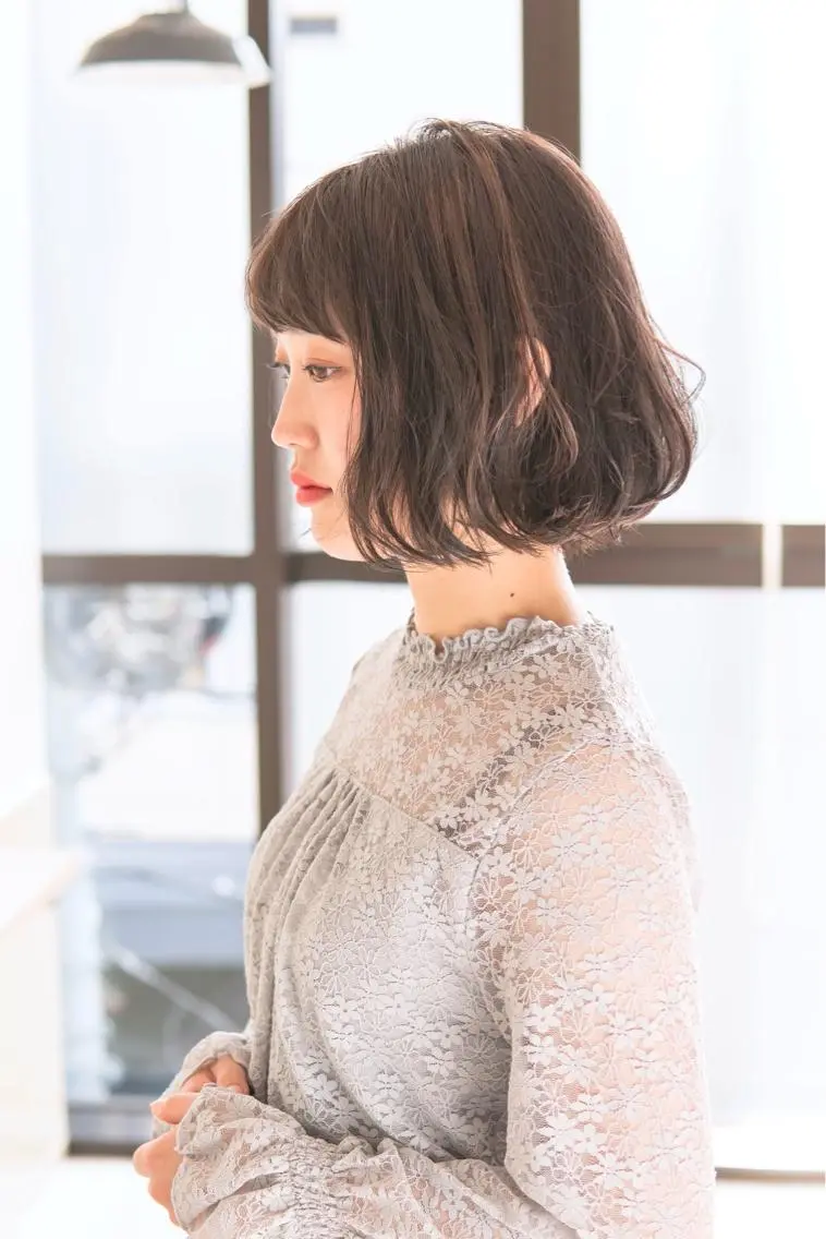 ショート ボブ 永野 良一のヘアスタイル