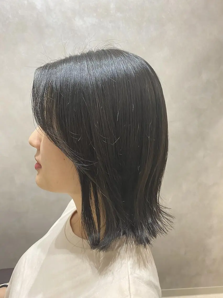 ミディアム カラー ベージュカラー ブリーチ ブラウンカラー ケアブリーチ 透明感カラー 🌜ROW町田 🌛 公式のヘアスタイル
